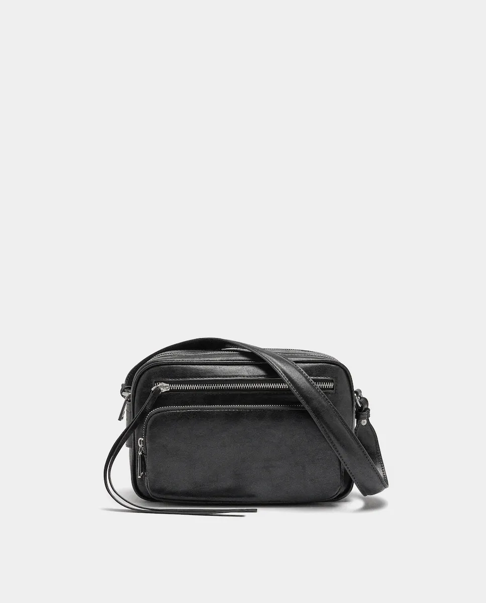 Женская сумка через плечо с несколькими карманами и молнией Parfois, черный
Женская сумка через плечо с несколькими карманами и молнией Parfois, черный