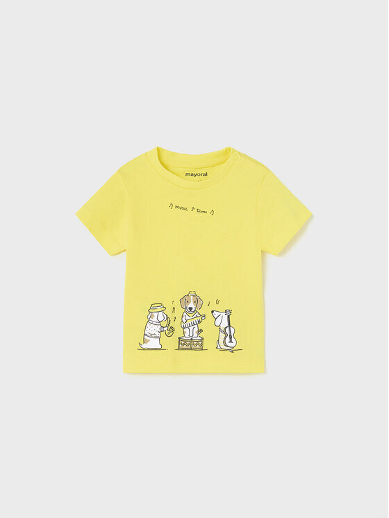 Футболка стандартного кроя Mayoral, желтый
Футболка стандартного кроя Mayoral, желтый