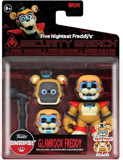 Фигурка Glamrock Freddy Five Nights At Freddy'S Fnaf Funko Snaps
Фигурка Glamrock Freddy Five Nights At Freddy'S Fnaf Funko Snaps