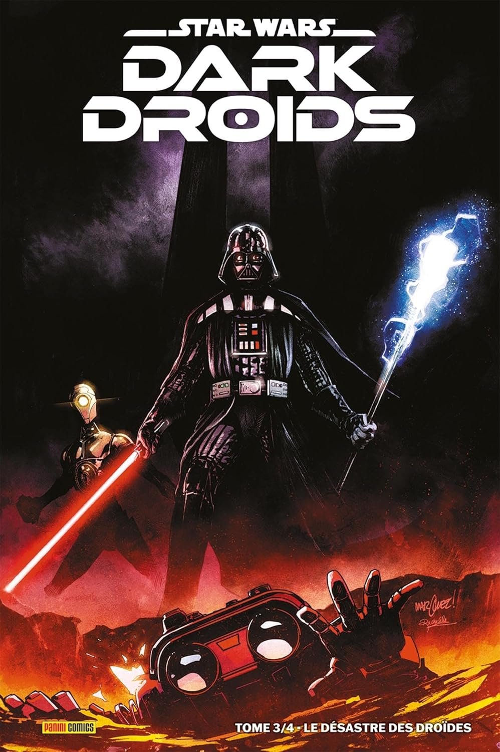 Star Wars Dark Droids N°03 : Le désastre des droïdes (Edition collector) - COMPTE FERME (PANINI)
Star Wars Dark Droids N°03 : Le désastre des droïdes (Edition collector) - COMPTE FERME (PANINI)