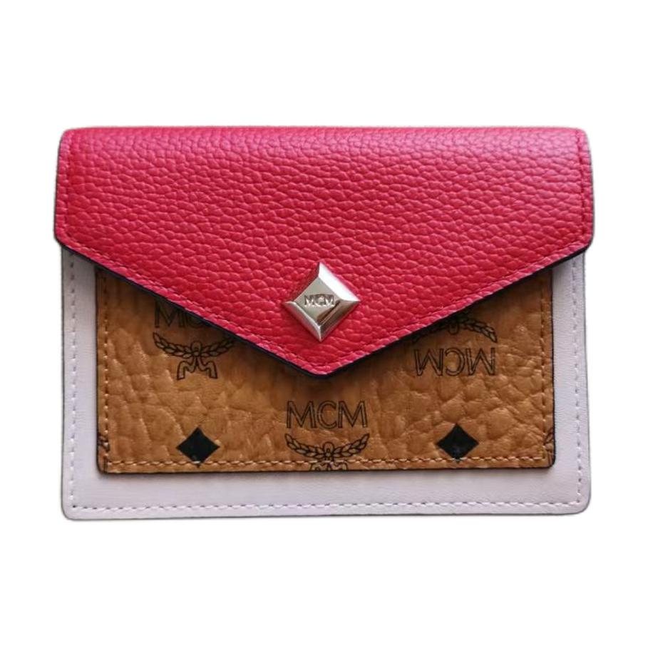 Кожаный конверт Visetos, картхолдер женский красный/коньяк MCM
Кожаный конверт Visetos, картхолдер женский красный/коньяк MCM