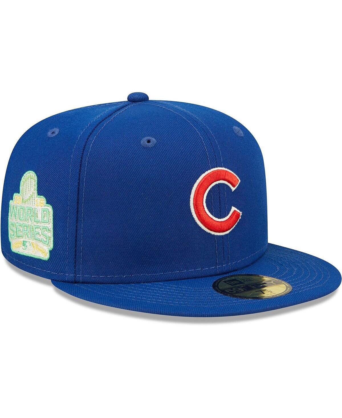 Мужская приталенная шляпа Royal Chicago Cubs 2016 World Series Champions Citrus Pop UV 59FIFTY New Era
Мужская приталенная шляпа Royal Chicago Cubs 2016 World Series Champions Citrus Pop UV 59FIFTY New Era