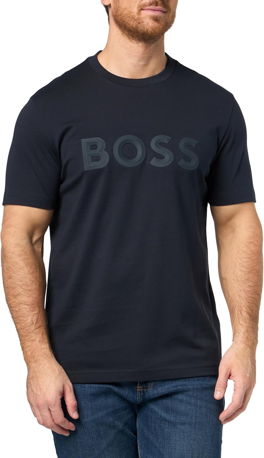 Мужская футболка BOSS с большим логотипом и культовым принтом, Navy Zone, Синий, Мужская футболка BOSS с большим логотипом и культовым принтом, Navy Zone
Мужская футболка BOSS с большим логотипом и культовым принтом, Navy Zone, Синий, Мужская футболка BOSS с большим логотипом и культовым принтом, Navy Zone