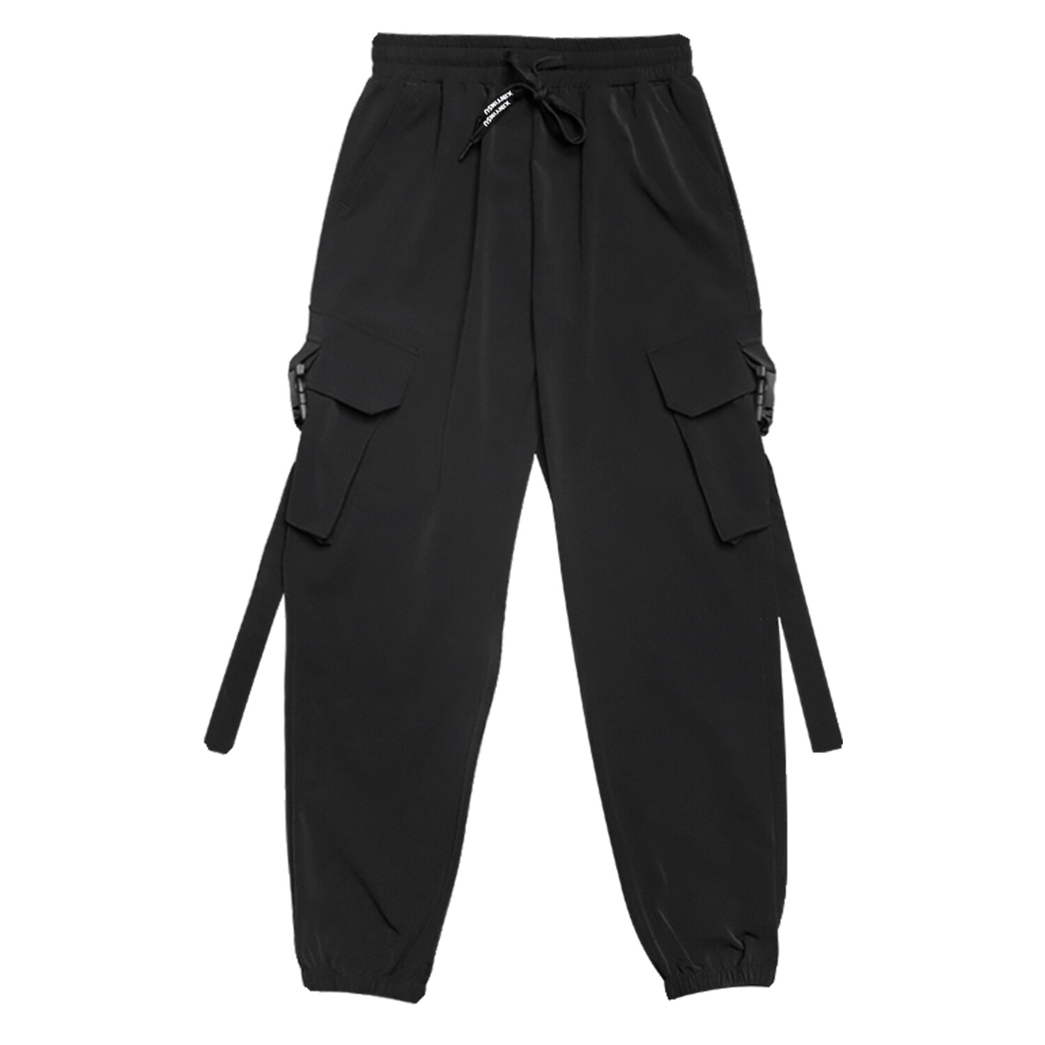 Брюки-карго унисекс черные Xinyinsu, черный
Брюки-карго унисекс черные Xinyinsu, черный
