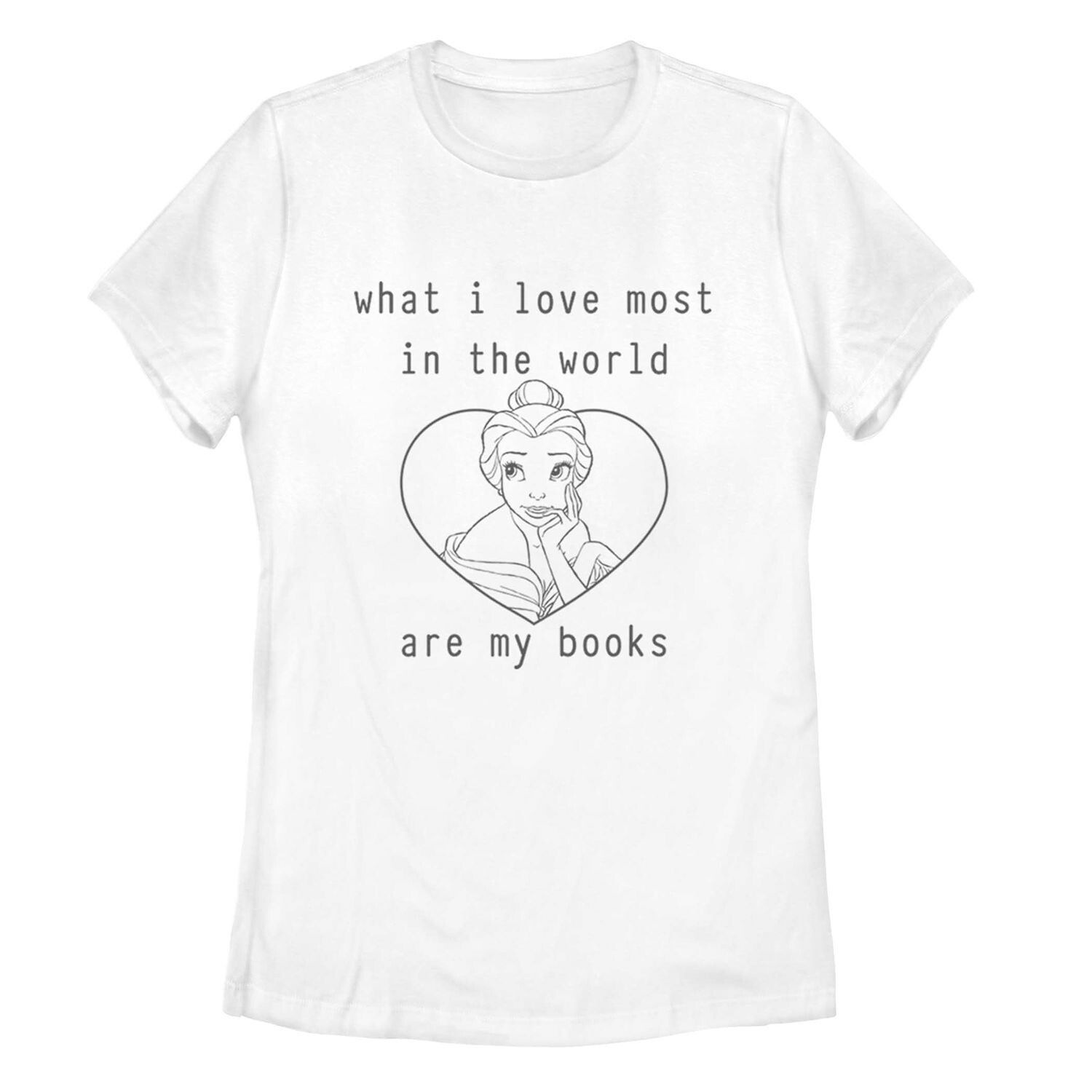 Детская футболка Disney Belle I Love Books Licensed Character, Белый, Детская футболка Disney Belle I Love Books Licensed Character
Детская футболка Disney Belle I Love Books Licensed Character, Белый, Детская футболка Disney Belle I Love Books Licensed Character