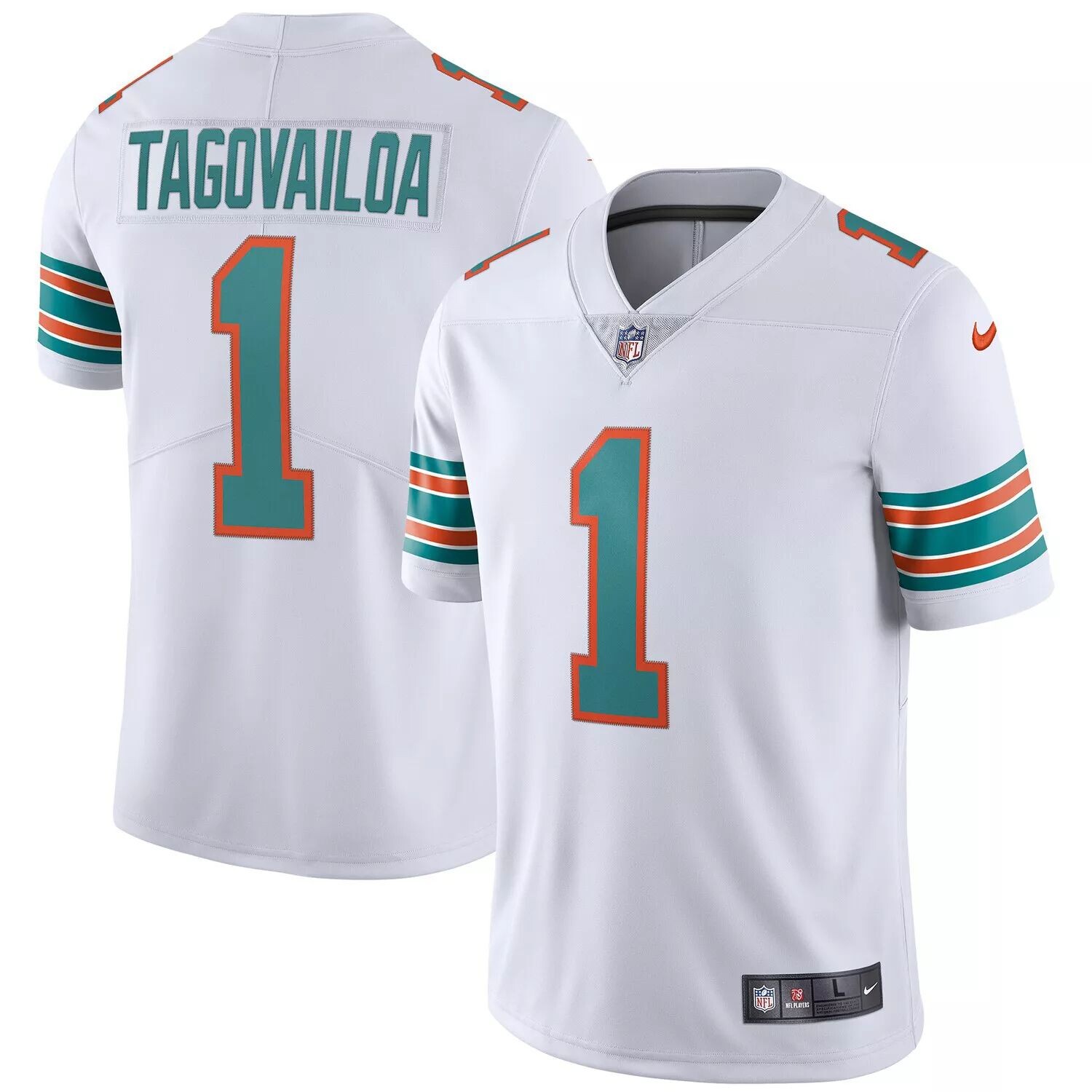 Мужская белая майка Tua Tagovailoa Miami Dolphins 2nd Alternate Vapor Limited Nike, Белый, Мужская белая майка Tua Tagovailoa Miami Dolphins 2nd Alternate Vapor Limited Nike
Мужская белая майка Tua Tagovailoa Miami Dolphins 2nd Alternate Vapor Limited Nike, Белый, Мужская белая майка Tua Tagovailoa Miami Dolphins 2nd Alternate Vapor Limited Nike