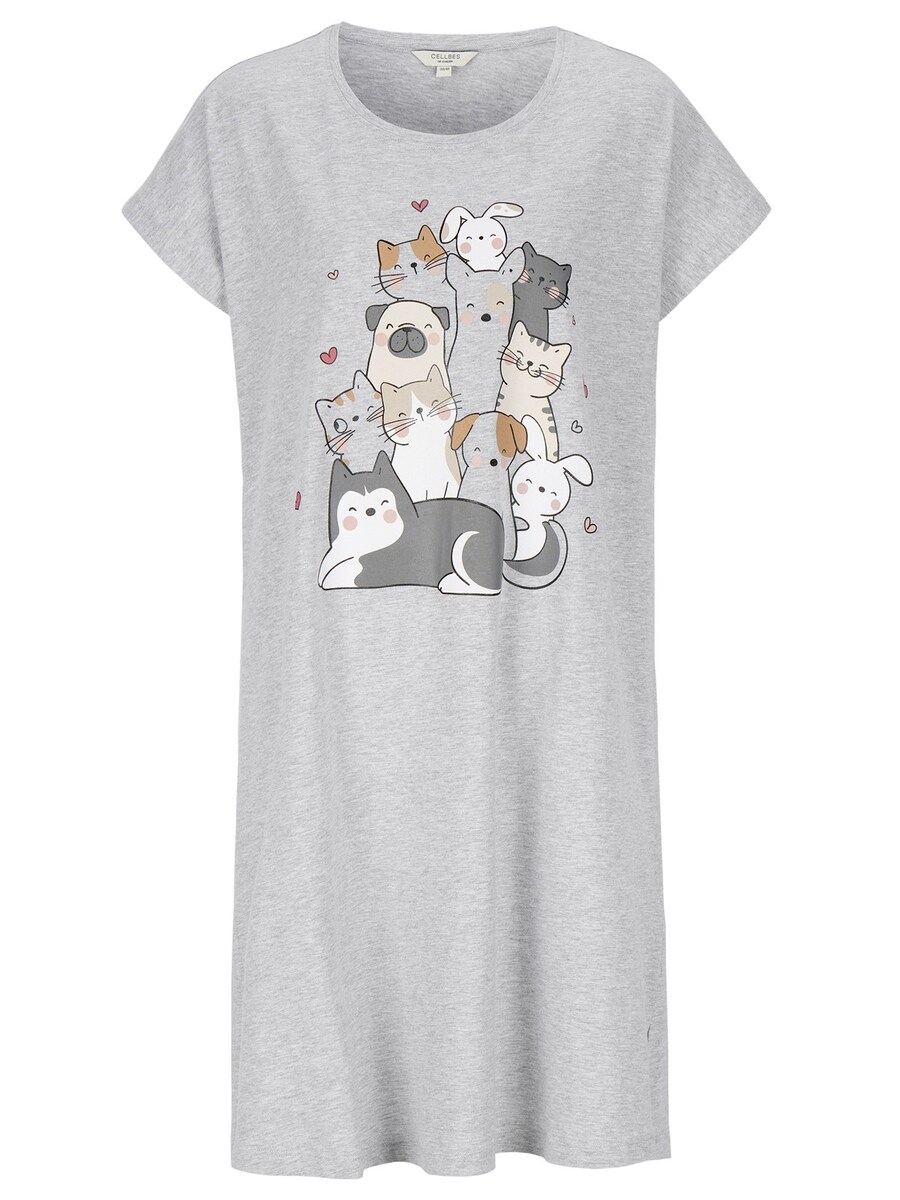 Ночная рубашка Cellbes of Sweden, Dark Grey/Mottled Grey
Ночная рубашка Cellbes of Sweden, Dark Grey/Mottled Grey