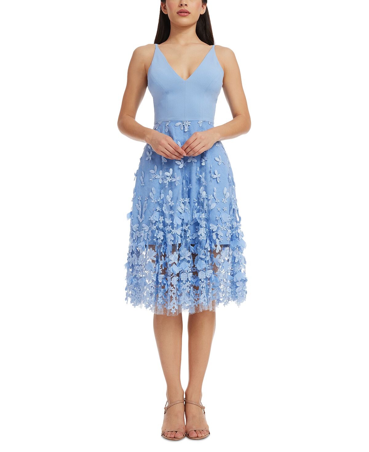 Расклешенное платье с глубоким вырезом Darleen Dress the Population
Расклешенное платье с глубоким вырезом Darleen Dress the Population