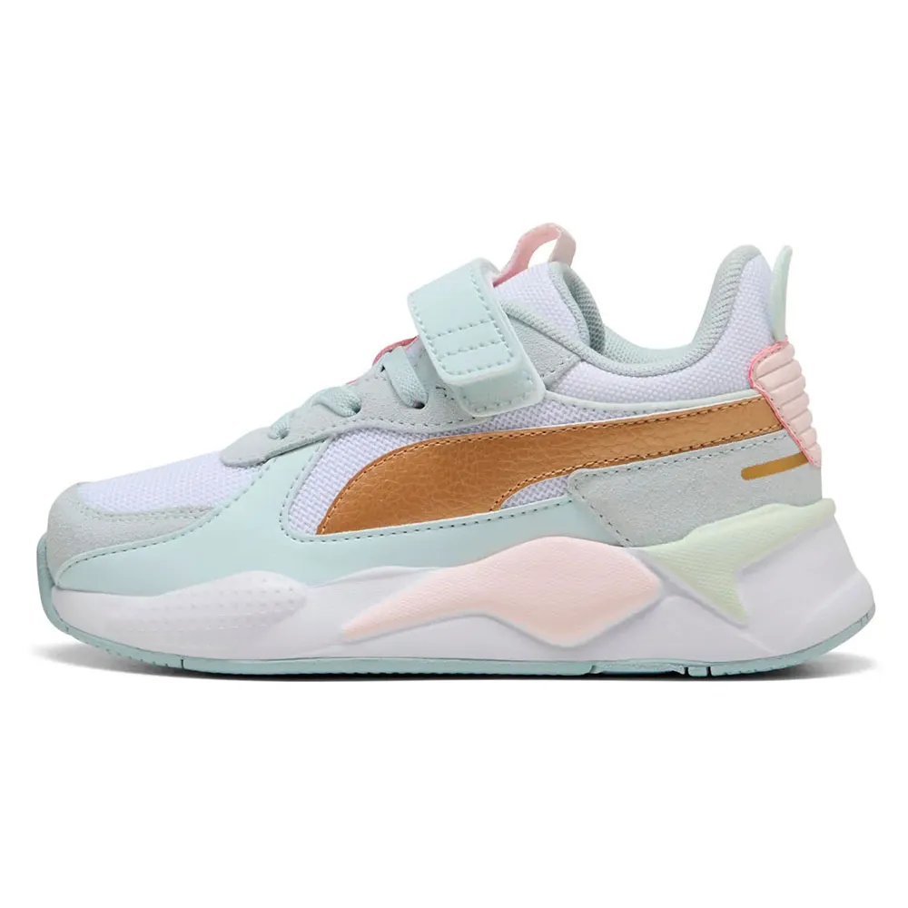 Кроссовки Puma RS-X Metallic AC+ PS, белый
Кроссовки Puma RS-X Metallic AC+ PS, белый