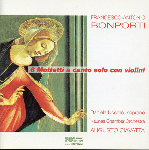 CD диск Bonporti / Uccello / Kaunas Chamber Orchestra: 6 Motets for Solo Voice & Violin
CD диск Bonporti / Uccello / Kaunas Chamber Orchestra: 6 Motets for Solo Voice & Violin