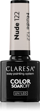 Гибридный лак для ногтей Claresa SoakOff UV/LED Color Nude, 122 5 g 
Гибридный лак для ногтей Claresa SoakOff UV/LED Color Nude, 122 5 g