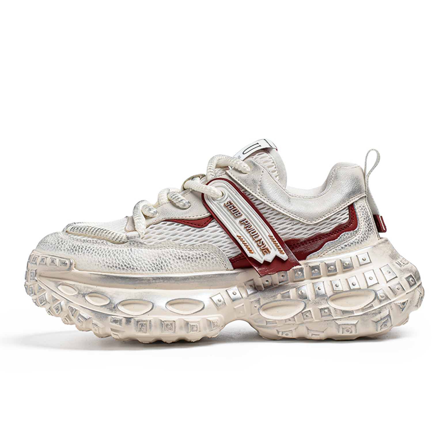 Кроссовки Cushioning, Abrasion Resistant, Breathable, Height Increasing Low top Chunky Sneakers Men's URBAN AUTHENTIC, белый
Кроссовки Cushioning, Abrasion Resistant, Breathable, Height Increasing Low top Chunky Sneakers Men's URBAN AUTHENTIC, белый