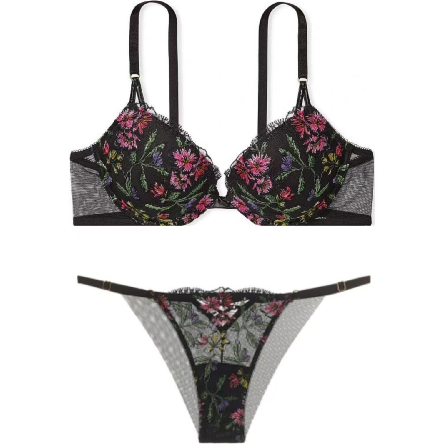 Victoria's Secret Женский комплект нижнего белья черный
Victoria's Secret Женский комплект нижнего белья черный