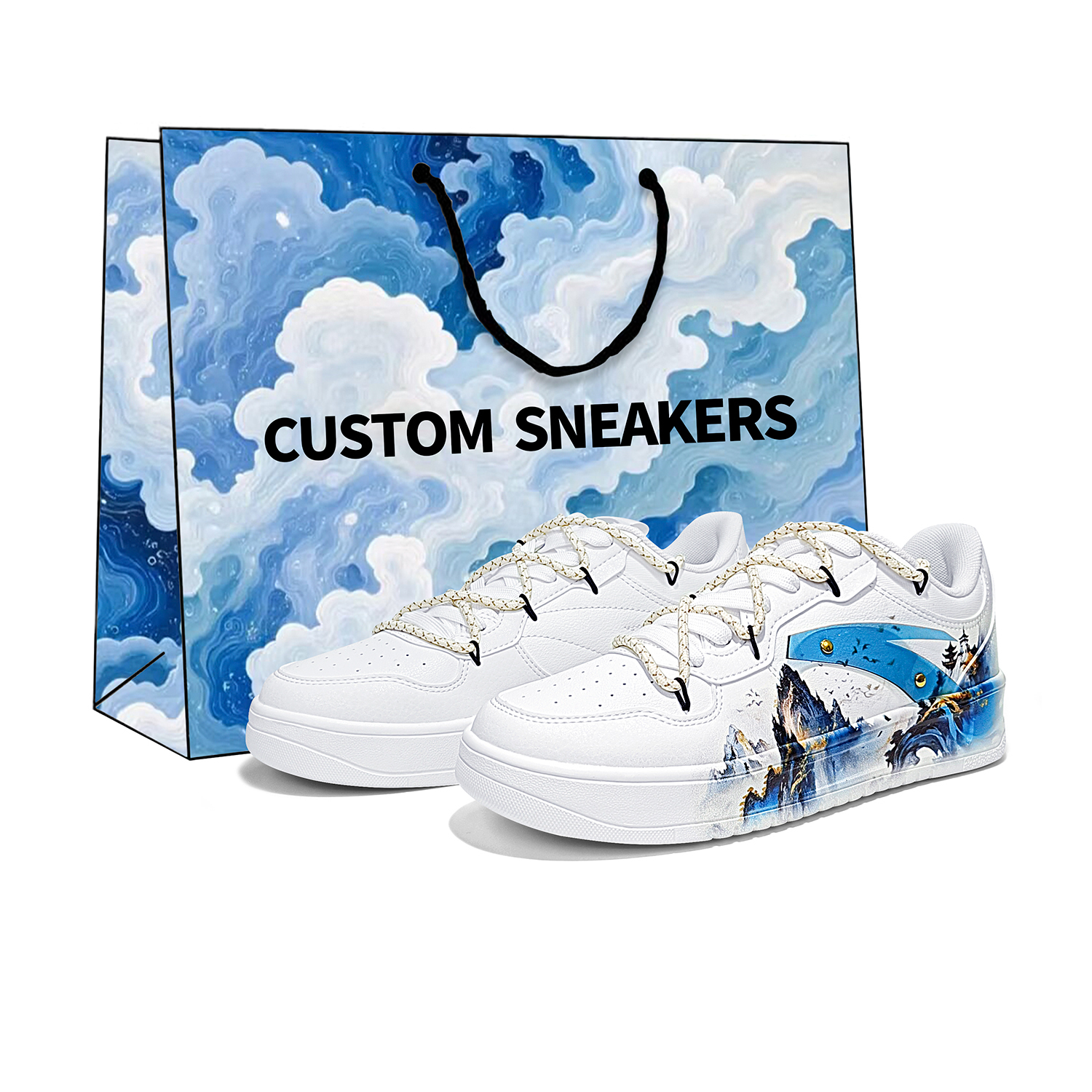 ANTA Скользоустойчивые амортизирующие износостойкие легкие дышащие лоу-топ скейтборд кроссовки Unisex - ATC7011D (бело-голубые), цвет ATC7011D( White Blue )
ANTA Скользоустойчивые амортизирующие износостойкие легкие дышащие лоу-топ скейтборд кроссовки Unisex - ATC7011D (бело-голубые), цвет ATC7011D( White Blue )