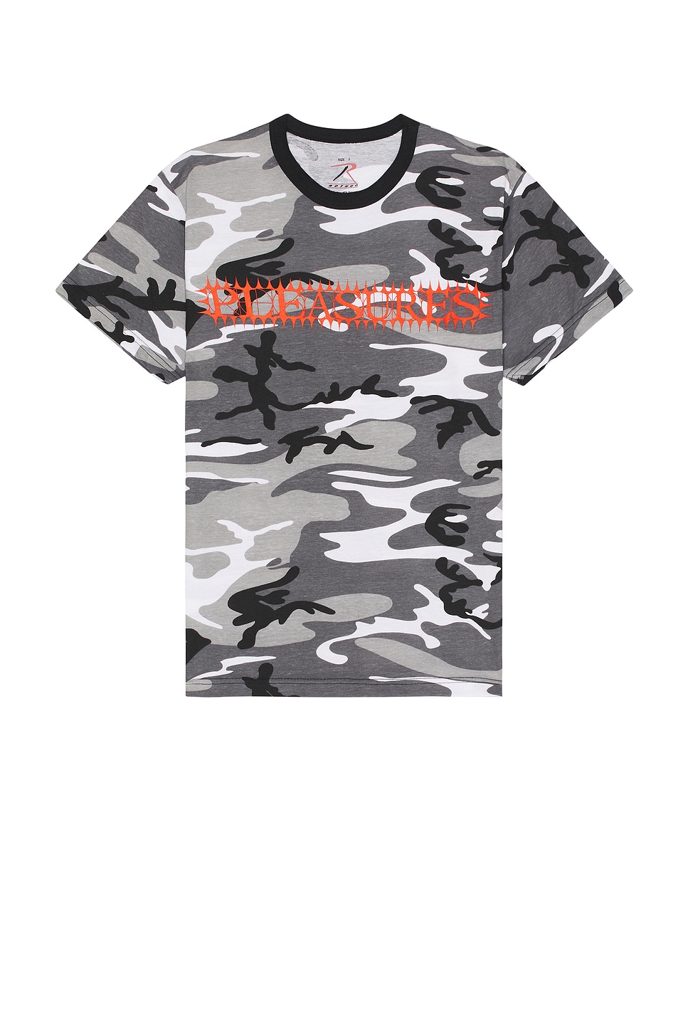 Футболка с шипами Pleasures, цвет camo
Футболка с шипами Pleasures, цвет camo