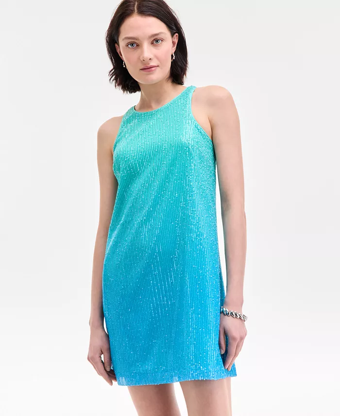 Женское мини-платье с омбре и пайетками On 34th, синий
Женское мини-платье с омбре и пайетками On 34th, синий