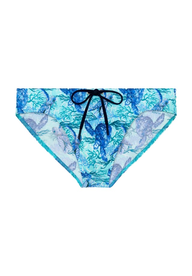 Плавки с эластичным поясом и шнурком Hom, синий
Плавки с эластичным поясом и шнурком Hom, синий