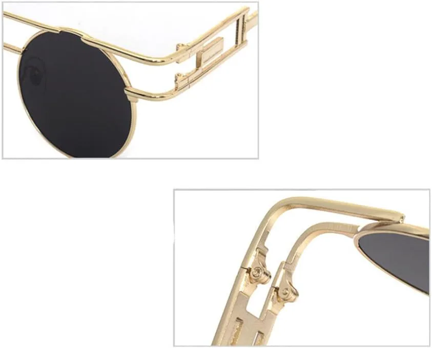 Ретро большие солнцезащитные очки для мужчин в стиле стимпанк, зеркальные круглые винтажные очки с защитой от УФ-излучения UV400 LANGSER, C9 Black Silver Bla
Ретро большие солнцезащитные очки для мужчин в стиле стимпанк, зеркальные круглые винтажные очки с защитой от УФ-излучения UV400 LANGSER, C9 Black Silver Bla