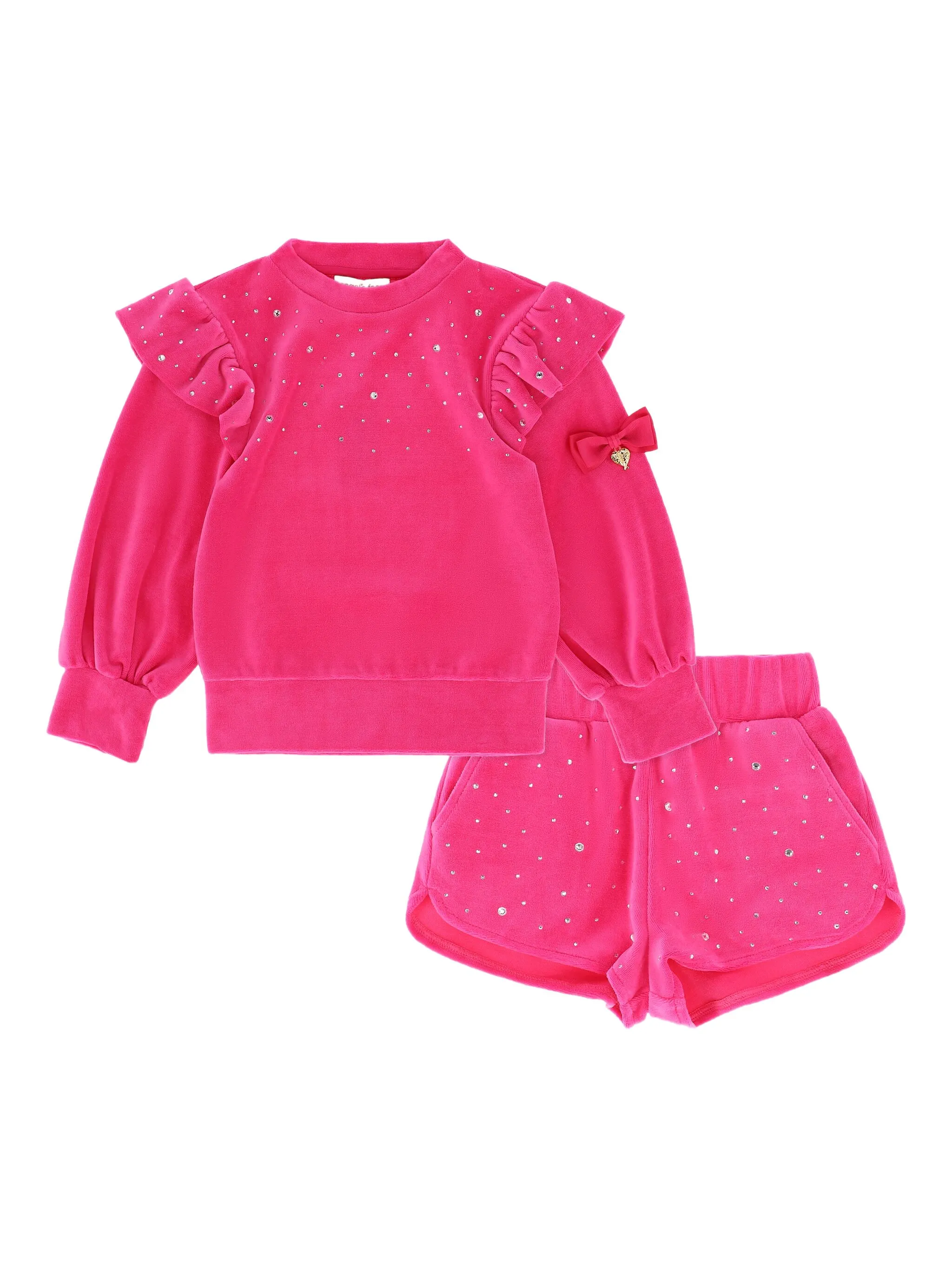 Комлпект с шортами с кристаллами Angel'S Face Kids, розовый
Комлпект с шортами с кристаллами Angel'S Face Kids, розовый