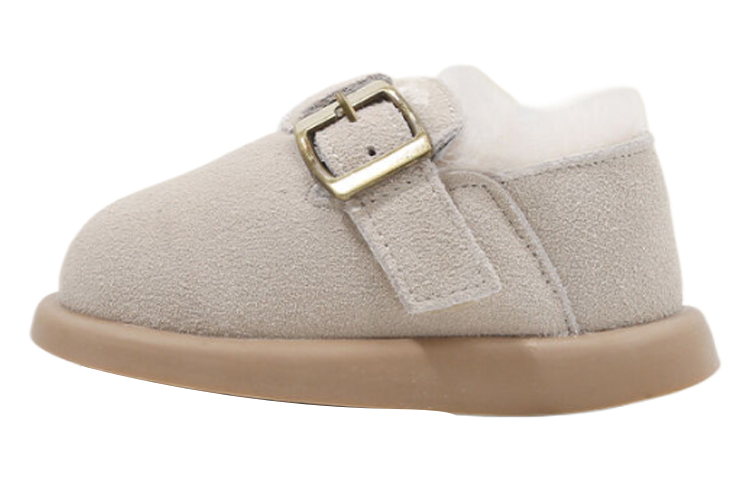 Нескользящие теплые низкие туфли для малышей. Для младенцев и малышей. MAIBUXIONG, бежевый 
Нескользящие теплые низкие туфли для малышей. Для младенцев и малышей. MAIBUXIONG, бежевый