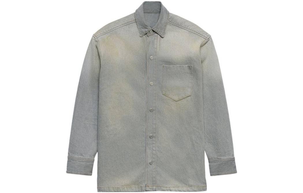 AMIPARIS Хлопковая рубашка на пуговицах, Gray
AMIPARIS Хлопковая рубашка на пуговицах, Gray