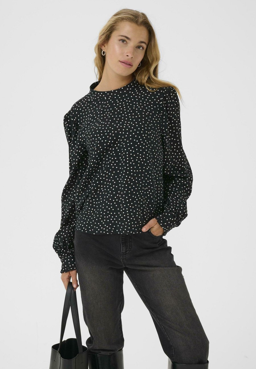 Блуза Kaffe REA PRINTED, Black W/Chalk Dot/Black
Блуза Kaffe REA PRINTED, Black W/Chalk Dot/Black