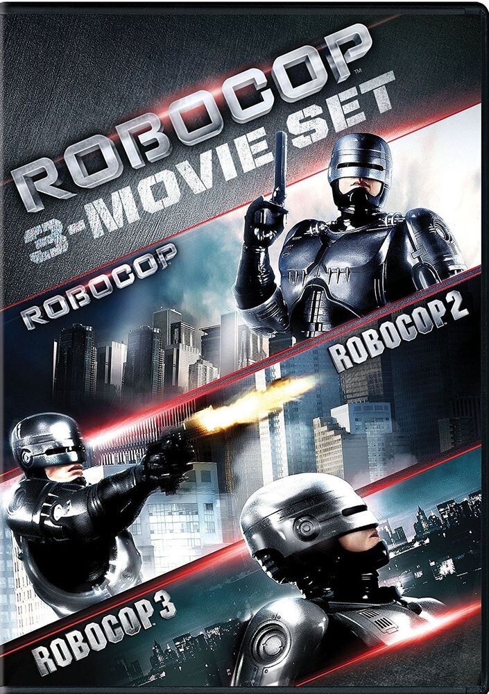 Диск DVD Robocop Trilogy (3-Pack)
Диск DVD Robocop Trilogy (3-Pack)