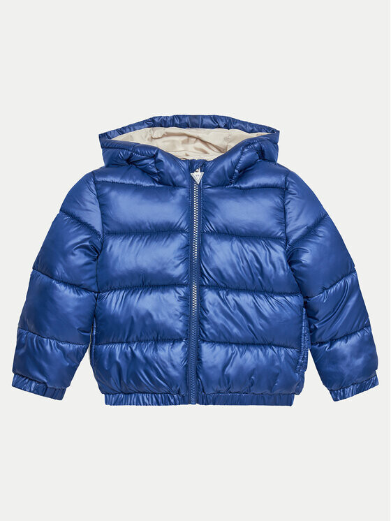 Пуховик стандартного кроя Guess, синий
Пуховик стандартного кроя Guess, синий