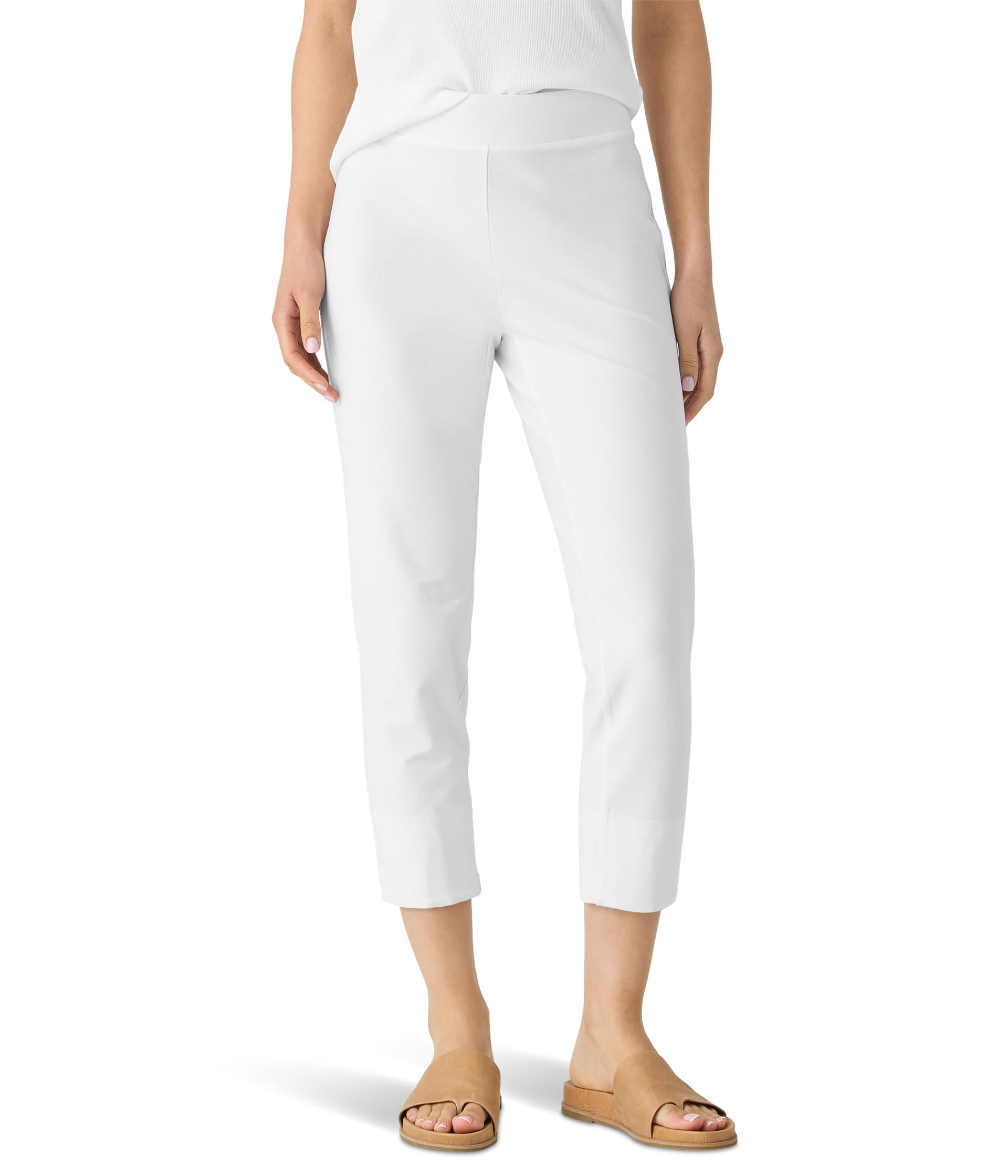Брюки Eileen Fisher Slim Crop Pants With Slit, белый
Брюки Eileen Fisher Slim Crop Pants With Slit, белый