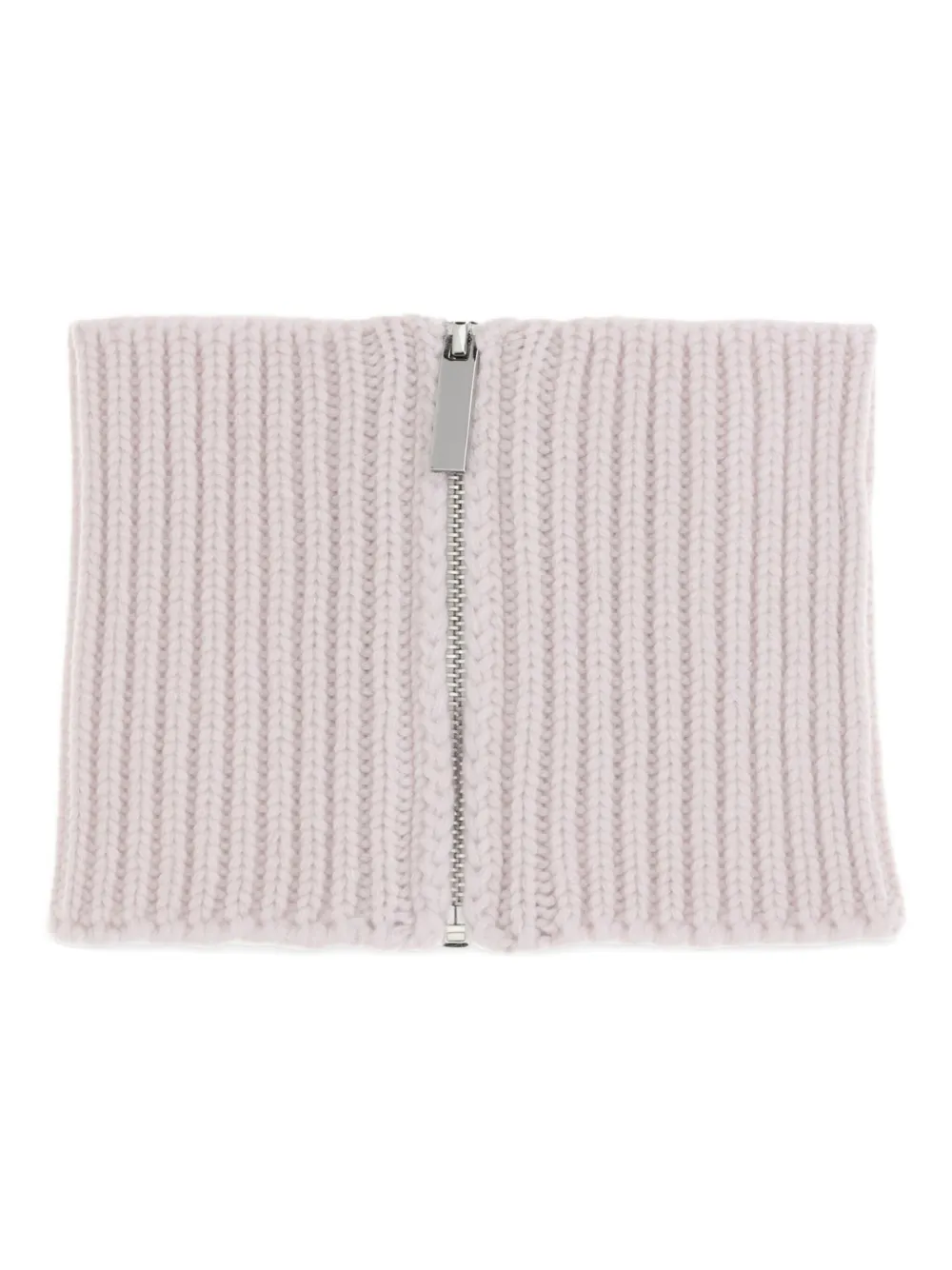 Ребристый шарф с застежкой-молнией SA SU PHI, розовый 
Ребристый шарф с застежкой-молнией SA SU PHI, розовый
