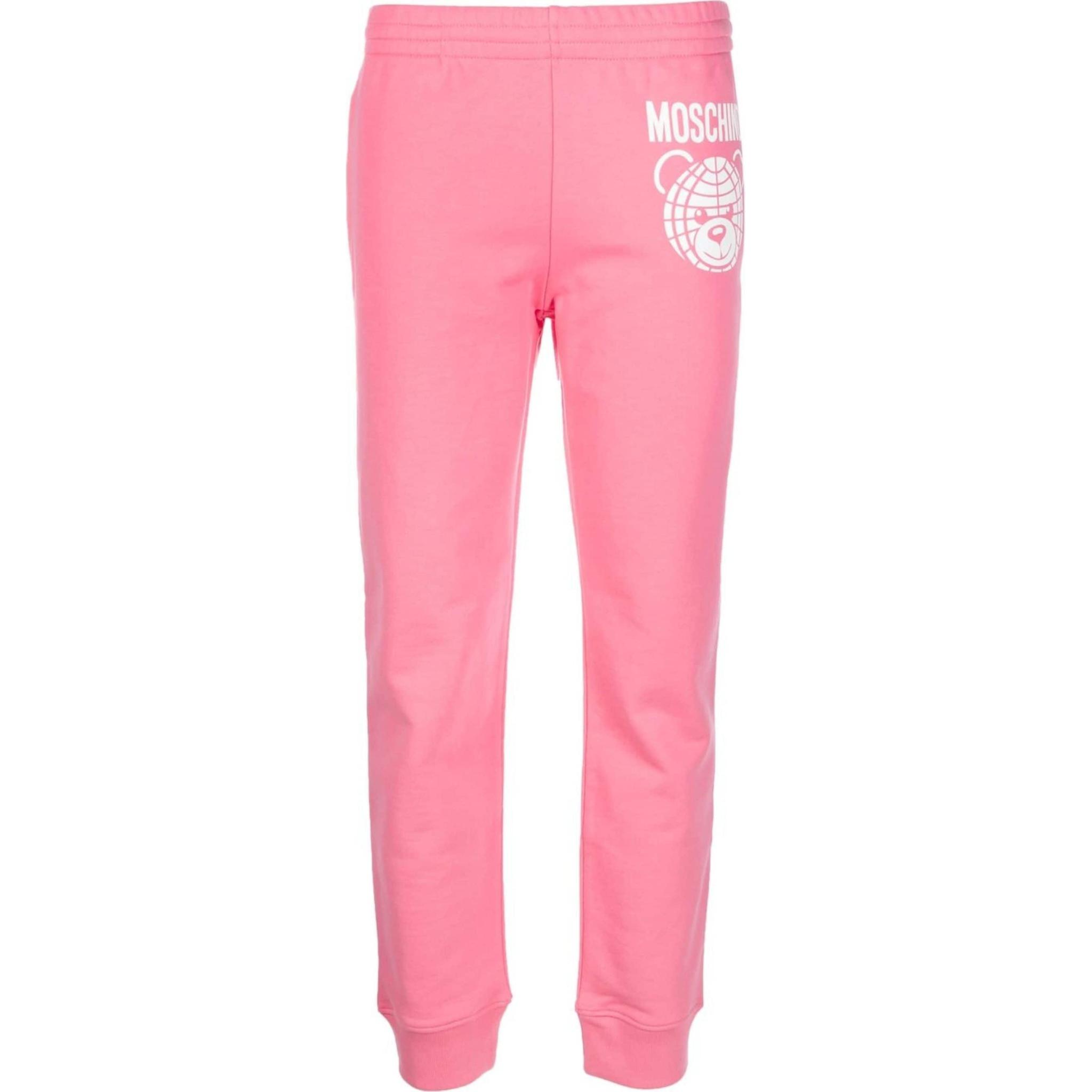 Органические хлопковые спортивные брюки с мишкой MOSCHINO, розовые
Органические хлопковые спортивные брюки с мишкой MOSCHINO, розовые