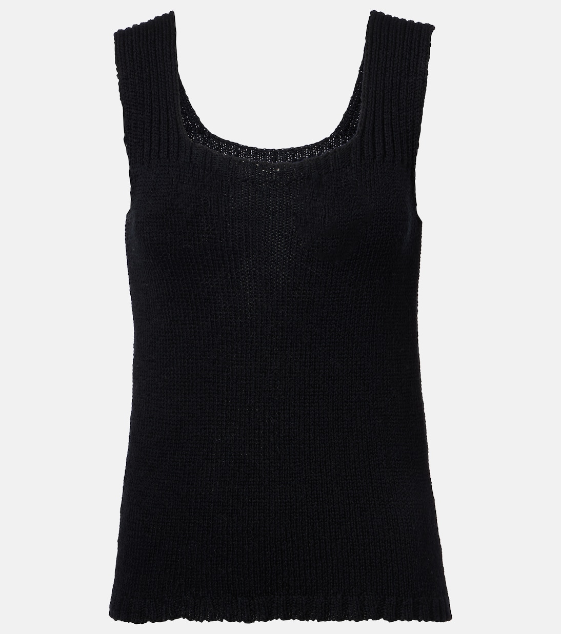 Вязаный топ из хлопка Wil Khaite, черный
Вязаный топ из хлопка Wil Khaite, черный