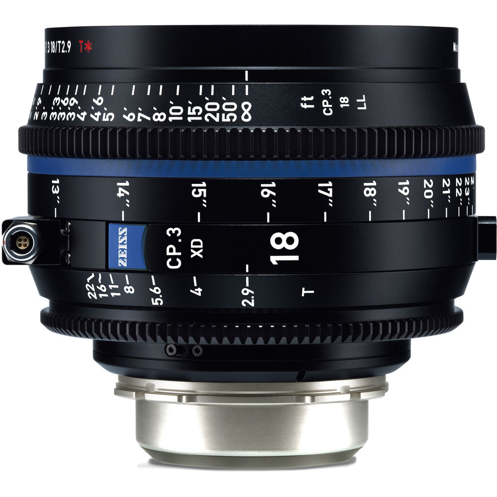Компактный фиксированный объектив ZEISS CP.3 XD 18 мм T2.9 (крепление PL, ножки)
Компактный фиксированный объектив ZEISS CP.3 XD 18 мм T2.9 (крепление PL, ножки)