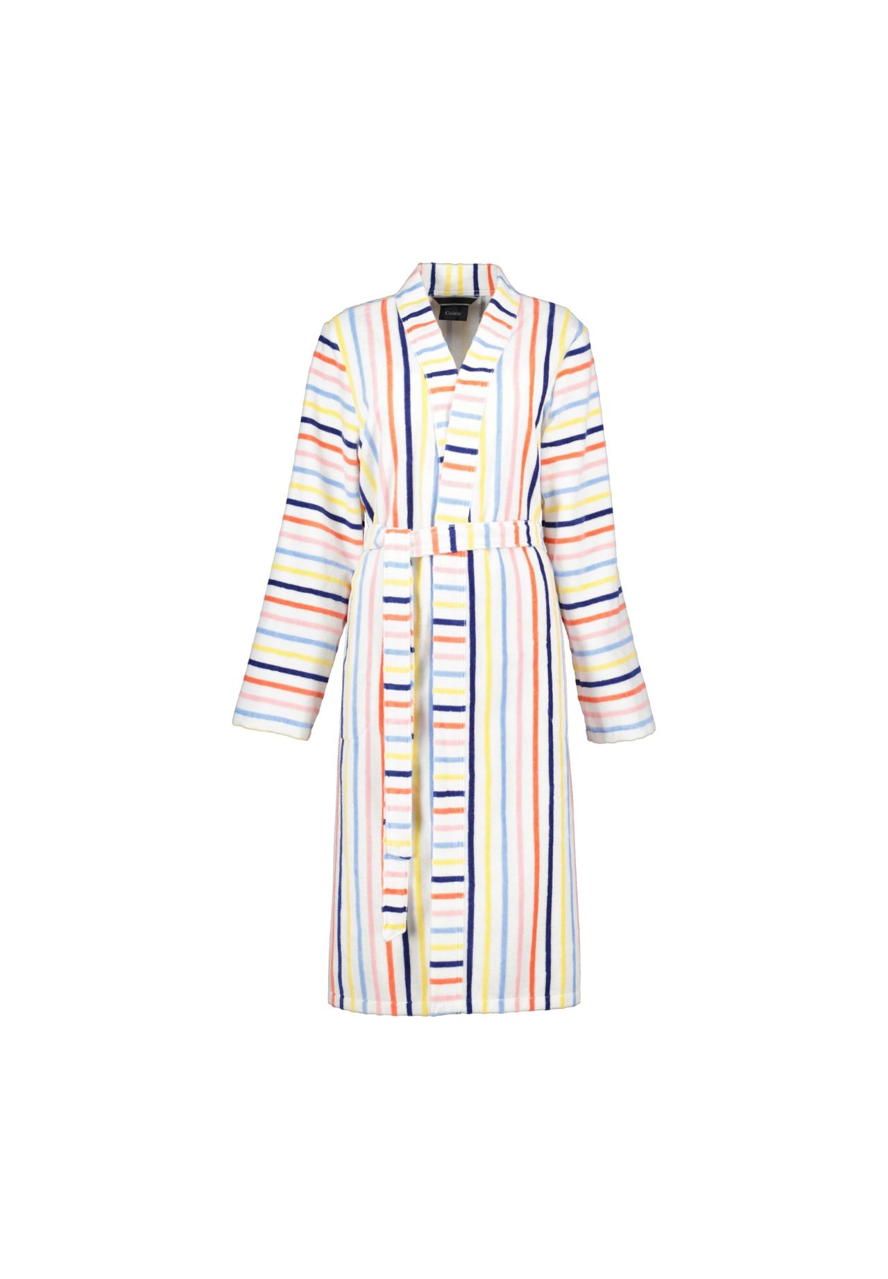 Халаты женские кимоно в полоску 3343 бело-разноцветные - 62 Cawö, мультиколор
Халаты женские кимоно в полоску 3343 бело-разноцветные - 62 Cawö, мультиколор