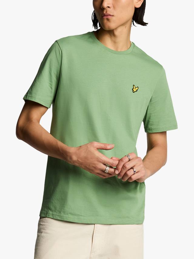 Хлопчатобумажная футболка обычного покроя с коротким рукавом Lyle & Scott, цвет Smoke Green
Хлопчатобумажная футболка обычного покроя с коротким рукавом Lyle & Scott, цвет Smoke Green