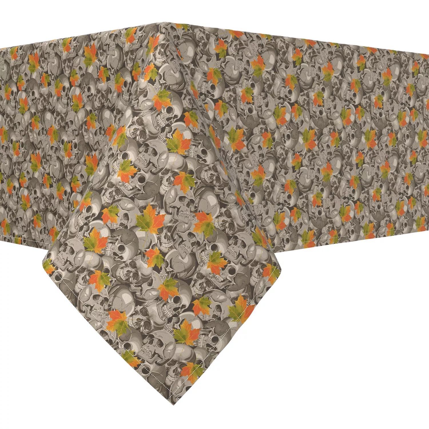 Прямоугольная скатерть, 100 % полиэстер, 60x120 дюймов, стальные осенние черепа.
Прямоугольная скатерть, 100 % полиэстер, 60x120 дюймов, стальные осенние черепа.