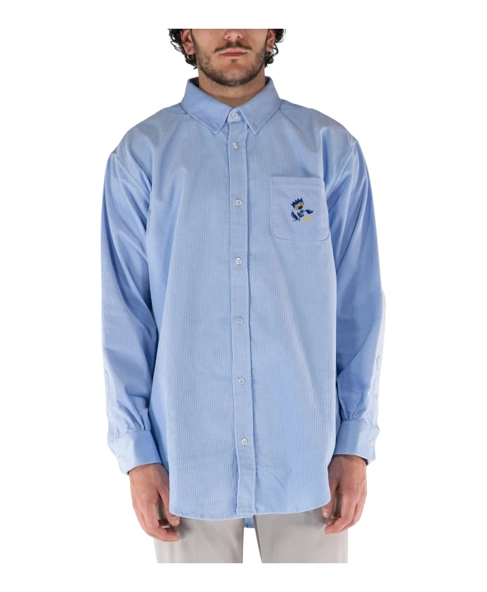 Бархатная вельветовая рубашка Drole De Monsieur, синий
Бархатная вельветовая рубашка Drole De Monsieur, синий