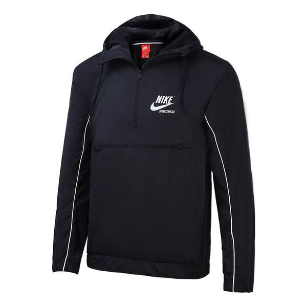 Куртка Men's Nike Alphabet Printing Half Zipper Hooded Long Sleeves Jacket Black, черный
Куртка Men's Nike Alphabet Printing Half Zipper Hooded Long Sleeves Jacket Black, черный