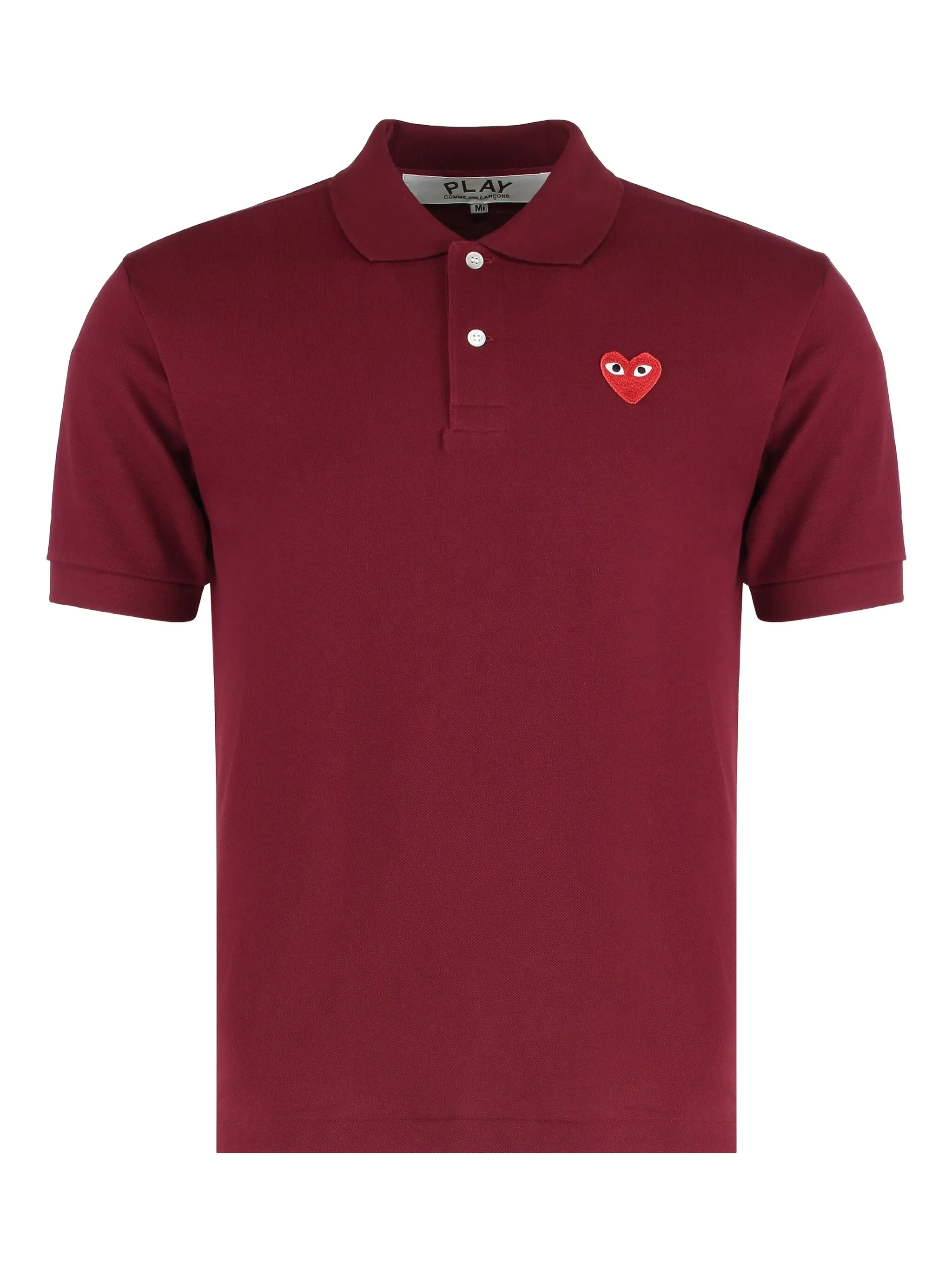 Рубашка поло с аппликацией Comme Des Garçons Play, красный
Рубашка поло с аппликацией Comme Des Garçons Play, красный