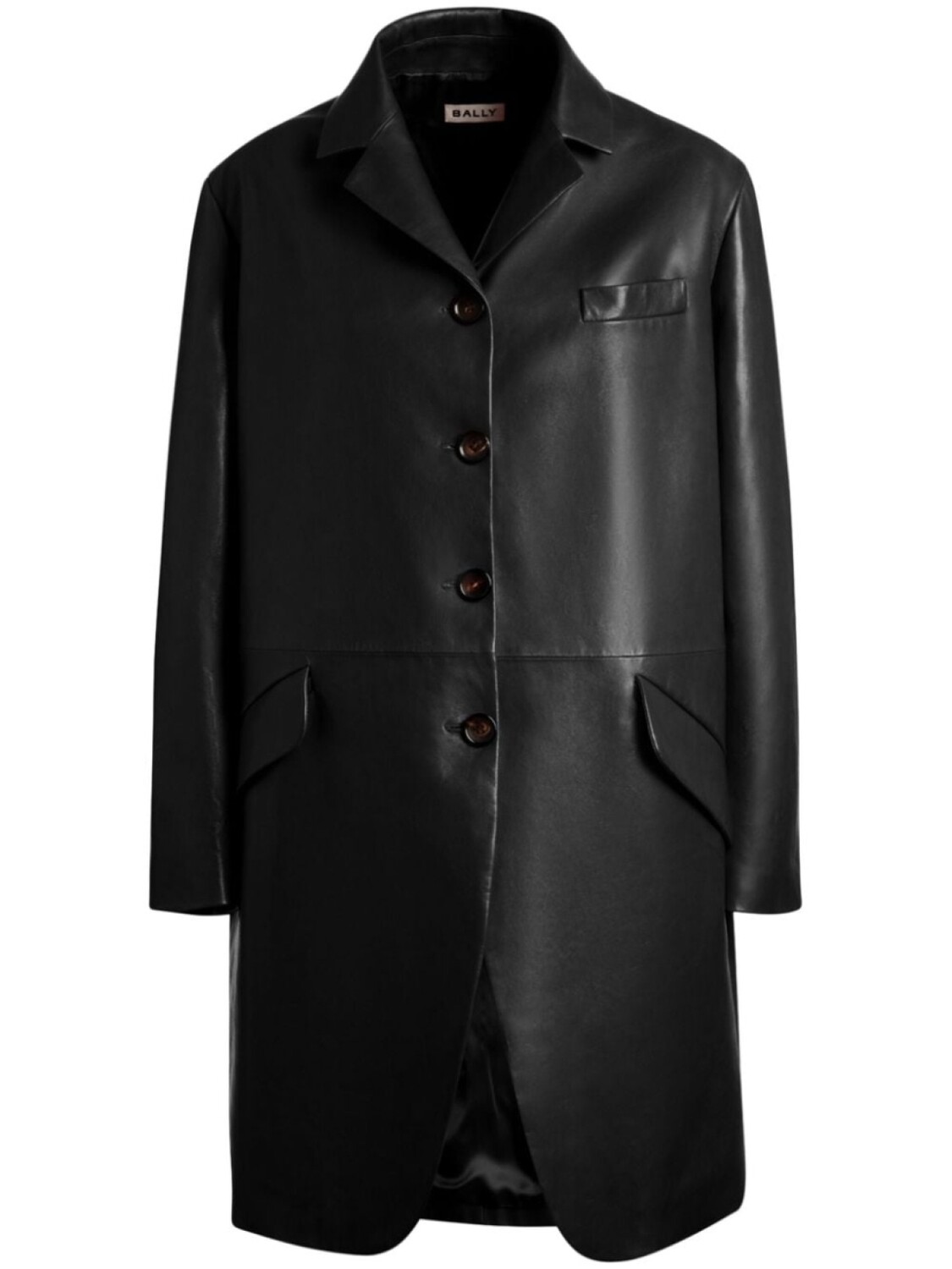 Однобортное пальто Bally, черный
Однобортное пальто Bally, черный