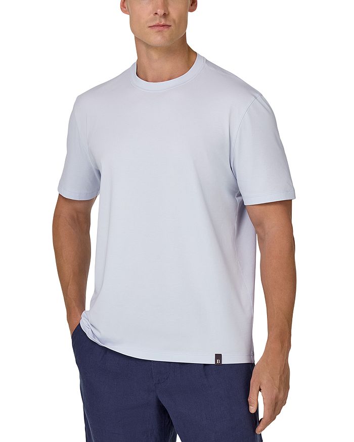 Футболка с эластичным круглым вырезом Boggi Milano, синий
Футболка с эластичным круглым вырезом Boggi Milano, синий