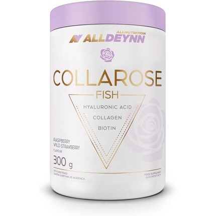 ALLDEYNN Collarose Рыбий коллагеновый порошок с гиалуроновой кислотой и биотином 300 г малина-земляника
ALLDEYNN Collarose Рыбий коллагеновый порошок с гиалуроновой кислотой и биотином 300 г малина-земляника