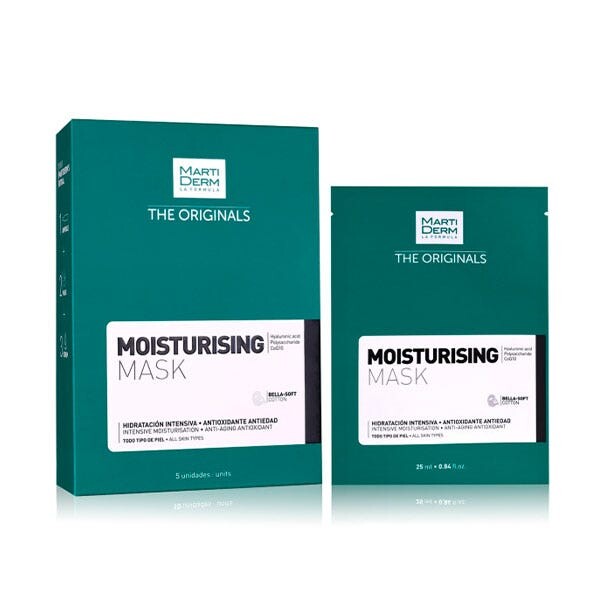 Увлажняющая маска Originals 10 шт Martiderm
Увлажняющая маска Originals 10 шт Martiderm