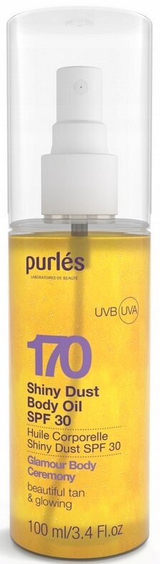 Purles, 170 Shiny Dust Body Oil, осветляющее масло для тела SPF30, 100 мл
Purles, 170 Shiny Dust Body Oil, осветляющее масло для тела SPF30, 100 мл