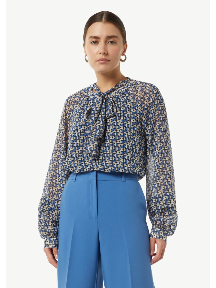 Блуза comma Bluse langarm, цвет Blau-mehrfarbig
Блуза comma Bluse langarm, цвет Blau-mehrfarbig