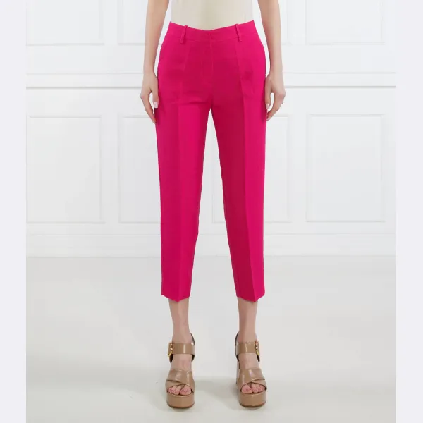 Брюки-Сигареты стандартного кроя Liviana Conti, розовый 
Брюки-Сигареты стандартного кроя Liviana Conti, розовый