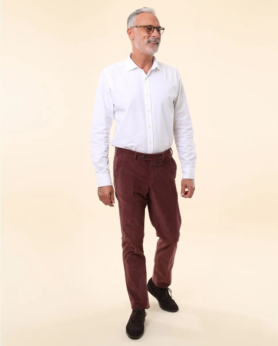 Мужские классические брюки чинос темно-бордового цвета Wickett Jones, бордовый
Мужские классические брюки чинос темно-бордового цвета Wickett Jones, бордовый