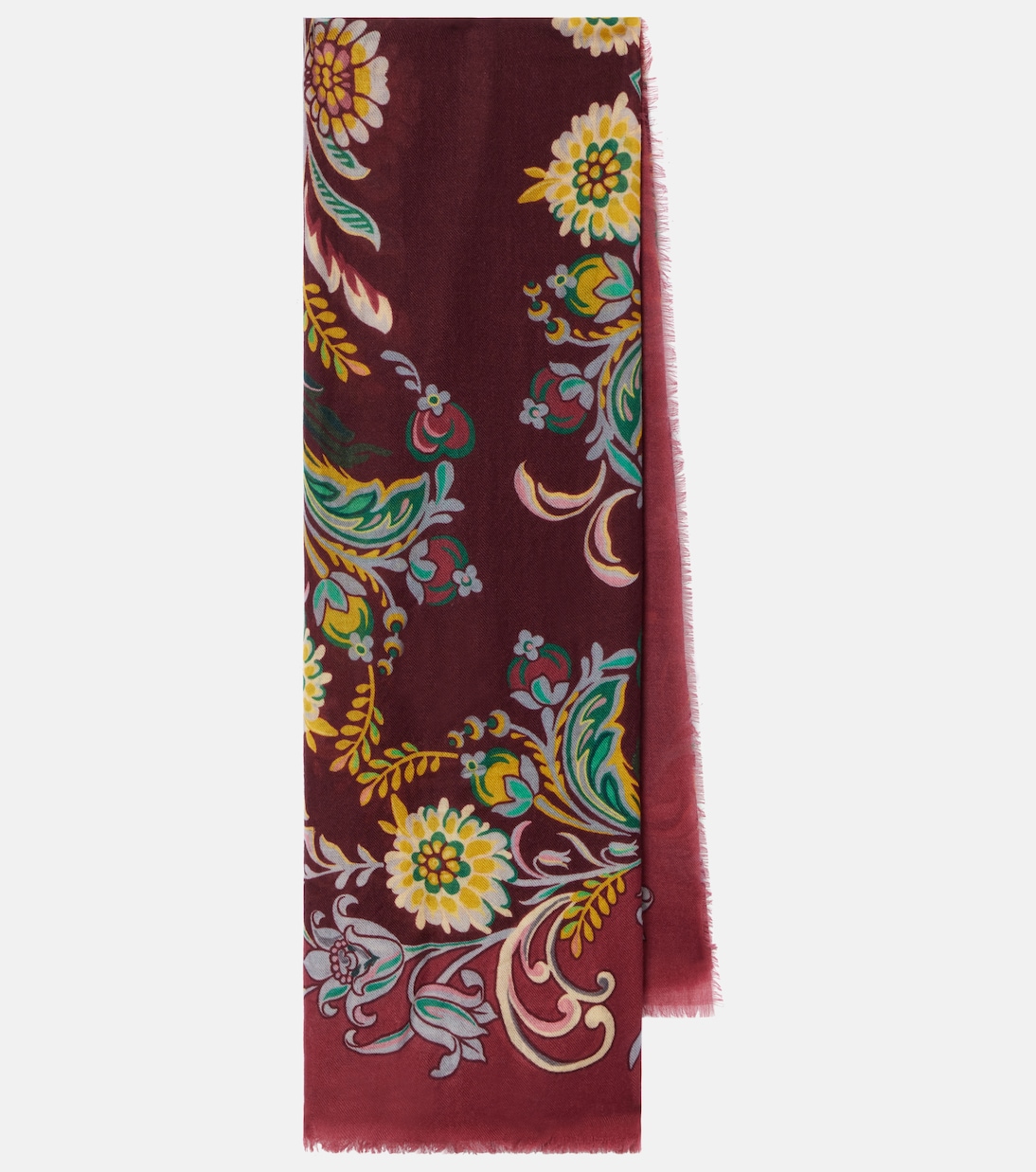 Кашемировый шарф с принтом Etro, Stampa F.Do Bordeaux
Кашемировый шарф с принтом Etro, Stampa F.Do Bordeaux