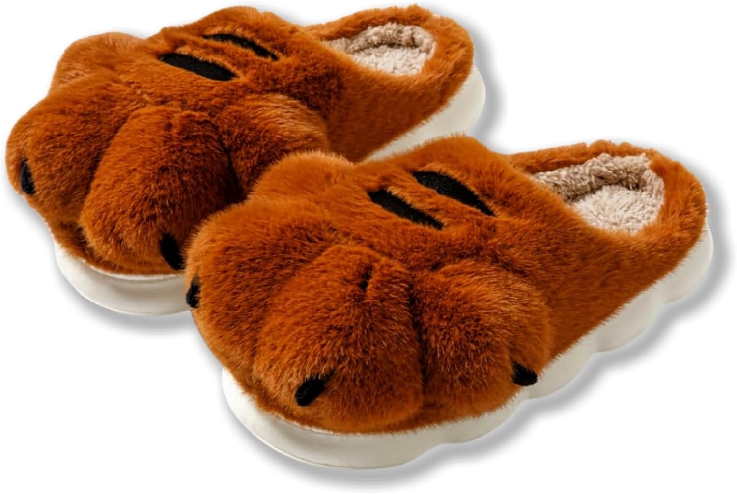 Милые тапочки с лапками Zigihos для женщин и мужчин, пушистые тапочки с животными, мягкие теплые уютные тапочки для дома, коричневый
Милые тапочки с лапками Zigihos для женщин и мужчин, пушистые тапочки с животными, мягкие теплые уютные тапочки для дома, коричневый