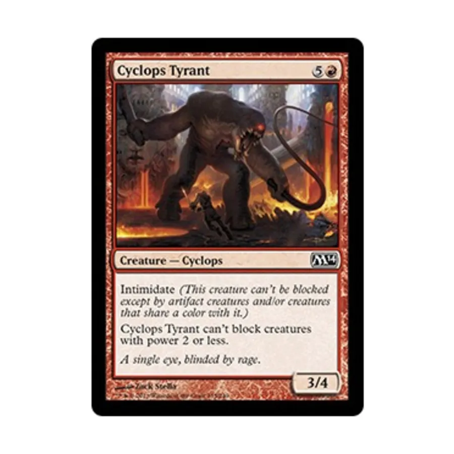 CCG Циклоп Тиран (клавиша C), MTG - Magic 2014
CCG Циклоп Тиран (клавиша C), MTG - Magic 2014
